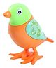 Crackles  Colorful Funny Key Operated Wind up Jumping Bird Toy for toddlers- Random Color