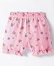 Tango Interlock Knit Bloomer with Floral Print - Pink