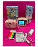 Azhari Instant Digital Camera with Printing Paper and Color Pens Toy for kids Color & Design May Vary