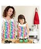 AAZEEM Poly Cotton Matching Aprons with Pockets for Kids and Adults|For Home & Outdoors Cooking  Men & Women |Pack of 2|