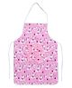 AAZEEM Aprons With Pockets|Apron for Painting |Cooking |Baking |Crafting |Art Gardening Adjustable|Pack of 1|Pink