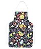 AAZEEM Aprons With Pockets|Apron for Painting |Cooking |Baking |Crafting |Art Gardening Adjustable|Pack of 1|Black