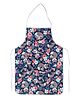 AAZEEM Aprons With Pockets for Kids | Girls |Boys|Apron for Painting |Cooking |Baking |Crafting |Art Gardening Adjustable|Pack of 1| Navy Blue