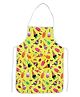 AAZEEM Kids Aprons with Pockets for Kids Cooking Baking Painting Crafting Art Gardening Adjustable - Yellow