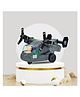 VGRASSP Push And Go Military Osprey Jet Airplane Toy For Kids With Rotating Blades - Army Style V-22 Designed Aircraft Toy - Color As Per Stock