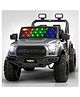 Baybee Bronco Battery Operated Jeep for Kids, Ride on Toy Kids Car with RGB Windshield Light & Music | Electric Jeep Battery Car | Baby Big Car for Kids to Drive 3 to 8 Years Boys Girls (Grey)
