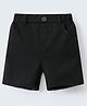 Mark & Mia Cotton Solid Shorts - Black
