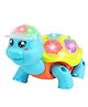 Sanjary Electric Glowing Walking Turtle Music Light Toy for Kids Color Design May Vary
