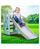 Baybee Sliders for Kids, Foldable Garden Kids Slides with Basketball | Preschool Kids Play Area Indoor & Outdoor Toys for Kids