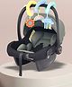 R for Rabbit Picaboo NXG Baby Carry Cot, 4 in 1 Multi Purpose Kids Carry Cot, Infant Car Seat, Rocker for Infant Babies of 0 to 15 Months & Weight Capacity Upto 13 Kgs|(Green Black)