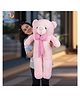 Besties Teddy Bear Soft Toy Pink - Height 90 cm