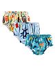 Chinmay Kids Waterproof Swim Diapers - Leakproof & Adjustable for Boys & Girls | Pack of 3 Fun Designs