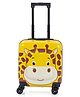 Kids Luggage Bag 3D Animals Shape Yellow - 13 Inches
