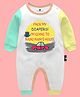 The Peppy Tend Cotton Full Sleeves Pack My Diapers I M Going To Nanu Nanis House Text Printed Romper - Multi Colour