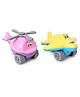 Zephyr Unbreakable Toy Flying Machines Set Of 2 - Multicolor