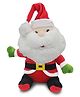 Kidsden High-Quality  Happy Santa Plush Soft Toy  Safe, Cuddly, and Adorable for Kids - Height 23 cm