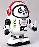 House of kids Dancing Space Panda Musical Toys with Light Sound - White
