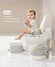 Mi Arcus 3 in 1 Cushioned Potty Training ; Seat,  Step Stool & Toilet Seat Adapter for Toddler (6 Months to 5 Years)