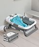 Mi Arcus Foldable Baby Bath Tub with Cushion & Temprature Indicator System (Up to 2 Years) - Grey