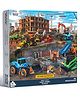 NESTA TOYS- Construction Site Puzzle for Kids (64 Pcs)