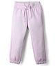 UCB Cotton Knit Full Length Solid Color Lounge Pant - Lilac