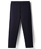 UCB Cotton Knit Full Length Solid Coloured Jeggings - Navy Blue