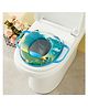 Babyhug Fish Printed Potty Seat With Handle   - Blue