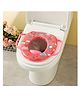Babyhug Princess Printed Potty Seat With Handle   - Pink