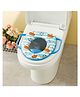 Babyhug Ship & Swimming Ring Printed Potty Seat With Handle - Sky Blue