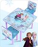 Babyhug Disney Frozen Multipurpose Study Table with 2 Chairs - Purple