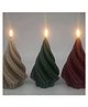 Party Perfetto LED Wax Swirl Candles  (Pack of 3)