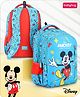 Babyhug Disney Mickey & Friends School Backpack - Height 15.8 Inches(Slight Color May Vary)