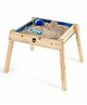 Plum Build and Splash Wooden Sand and Water Table (Natural)