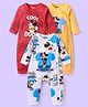 BABYHUG DISNEY BOYS PACK OF 3 FULL SLEEVES ROMPERS WITH MICKEY MOUSE GRAPHICS
