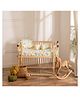 Playful Plunge Baby Cot Sheet, Pillow Cover & 2 nos. Bolster Covers - Fairytale