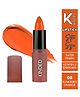 KINDED Satin Saga Bullet Lipstick Creamy Satin Finish with Vitamin E - 3.8 g, 08 Sunkissed Orange