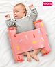 Babyhug Baby Anti Roll Side Bolsters Party Theme  - Pink