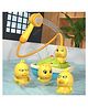 BitFeex Duck Shower 3 Duck Shower Head for Bath, Floating Bathtub Toys with Sucker, Electric Shower Spray Water Toy for Boys Girls Infants Kids