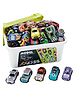 Kidology 50PCS Die-Cast Cars with Storage Box Pull Back Cars for Kids  Perfect Toys for Boys & Girls Ideal for Holiday or Birthday Gifts for Children