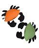 Soulslings Upcycled Soft Toy Crabs - Set of 2 - Height 17 cm