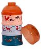 Adore Howdy- The 3 Layered Spill Proof Milk Powder Container- Brown- 120ml