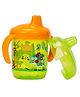 Adore Spazzo Duck Bill/ Hard Spout Sipper with Twin Handle & Hygiene Cap- 250ml- Green