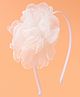 Babyhug Floral Applique Hair Band -  White