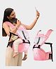Tinyberg TinySnug Baby Carrier for 3-36 Months, 4-in-1 Ergonomic Hip Seat, Adjustable Straps, Soft Thigh Padding, Cozy Baby Carry Bag, Up to 15 kg -  Candy Pink