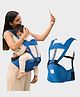 Tinyberg TinySnug Baby Carrier for 3-36 Months, 4-in-1 Ergonomic Hip Seat, Adjustable Straps, Soft Thigh Padding, Cozy Baby Carry Bag, Up to 15 kg - Twilight Blue