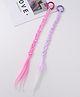 Pine Kids Free Size Braided Hair Extensions - Fuchsia & Purple