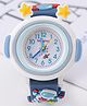 Babyhug Analog Watch With Astronomical Applique Free Size - Blue