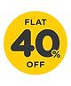 FC Flat 40% Off. 3'' X 3'' (Inch)
