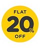 FC Flat 20% Off. 3'' X 3'' (Inch)