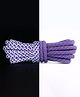 Oh! Pair Cotton Glow in the Dark Shoe Lace - Purple (100 cm)